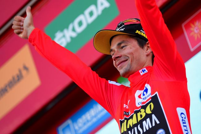 Roglič 1. etapa Vuelta 2021
