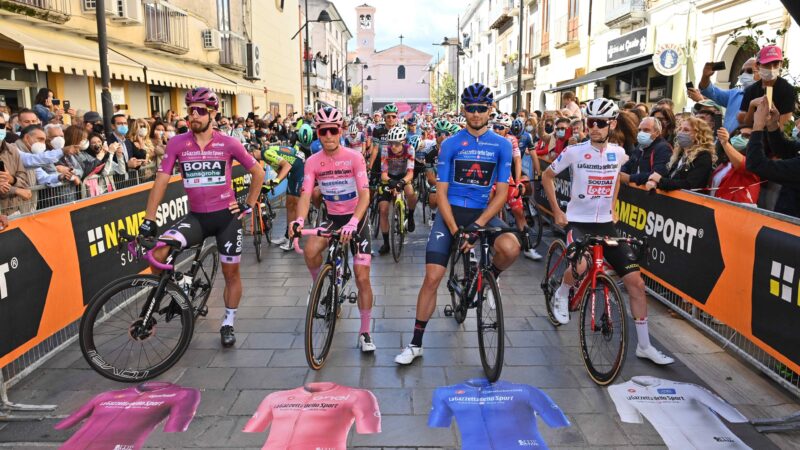 Giro d'Italia 2021 štartová listina