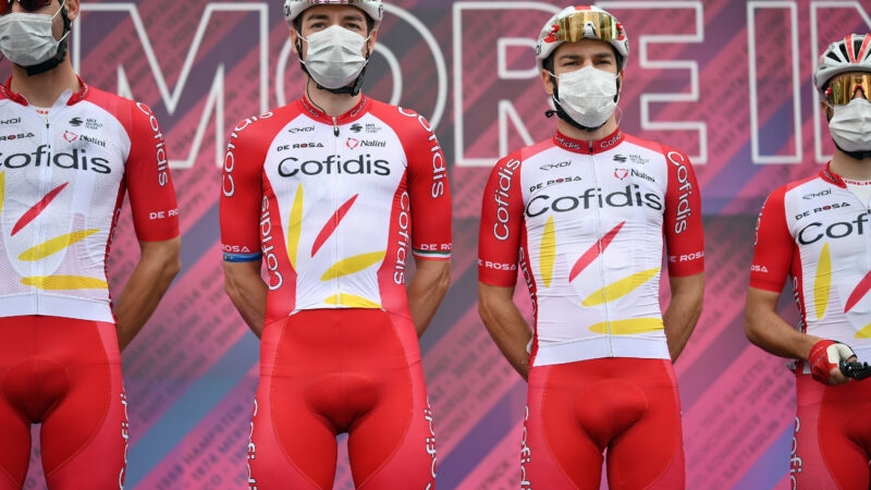 Team Cofidis Giro 8 etapa