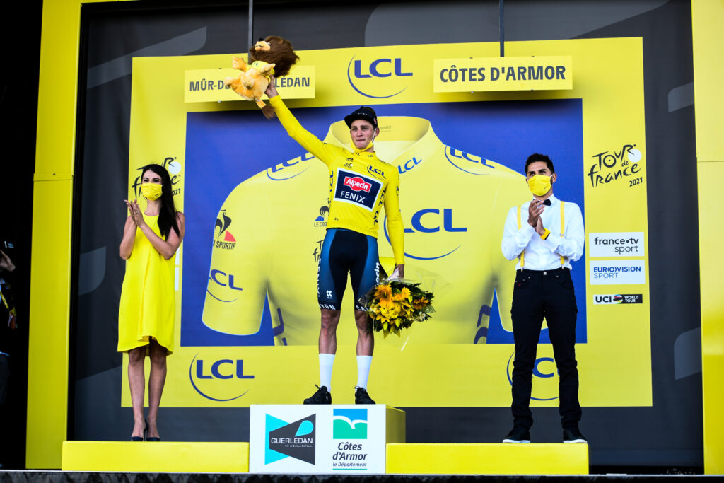 Mathieu van der Poel 2. etapa Tour de France 2021