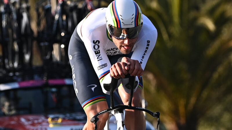 Filippo Ganna 1. etapa Tirreno - Adriatico 2022
